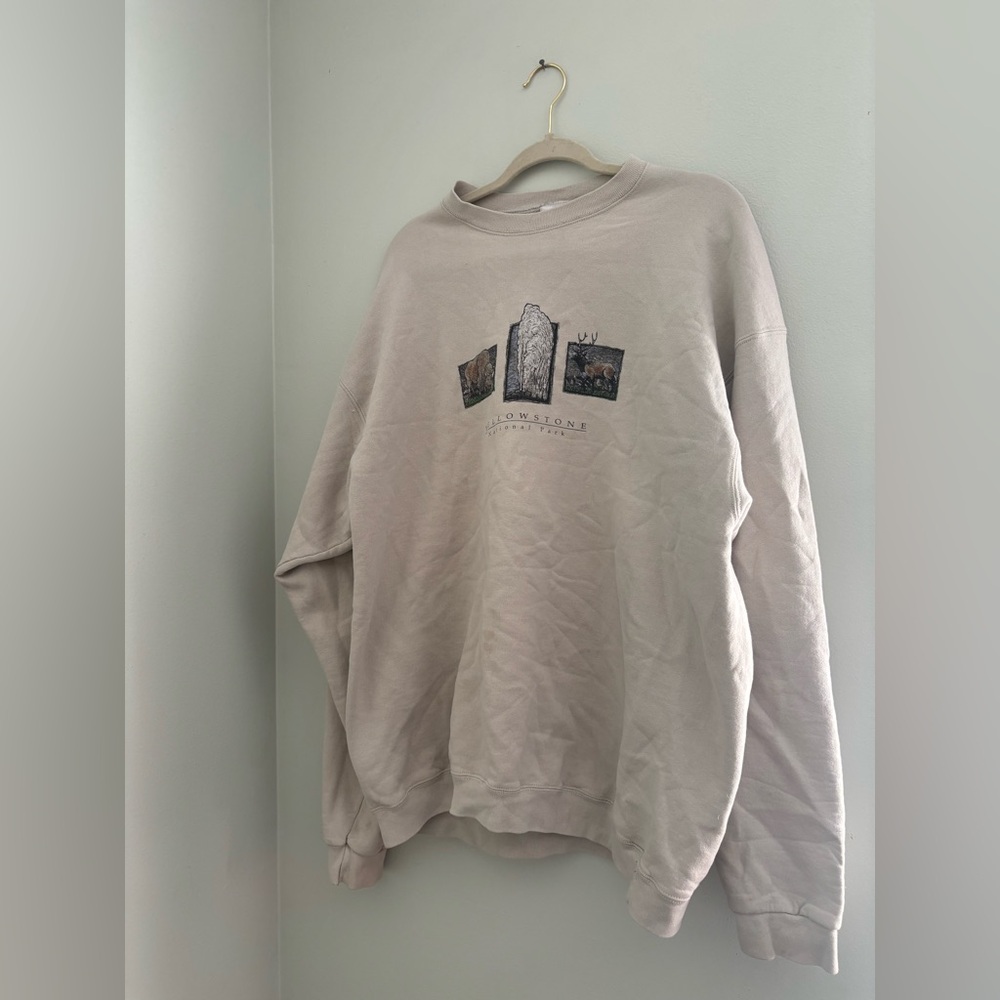 vintage national parks yellowstone sweatshirt